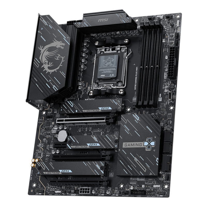 MB MSI X870E GAMING PLUS WIFI AM5 DDR5 W7 ATX image 3
